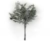 Creative Design, Decorative Poinsettia With Silver Iced Picks